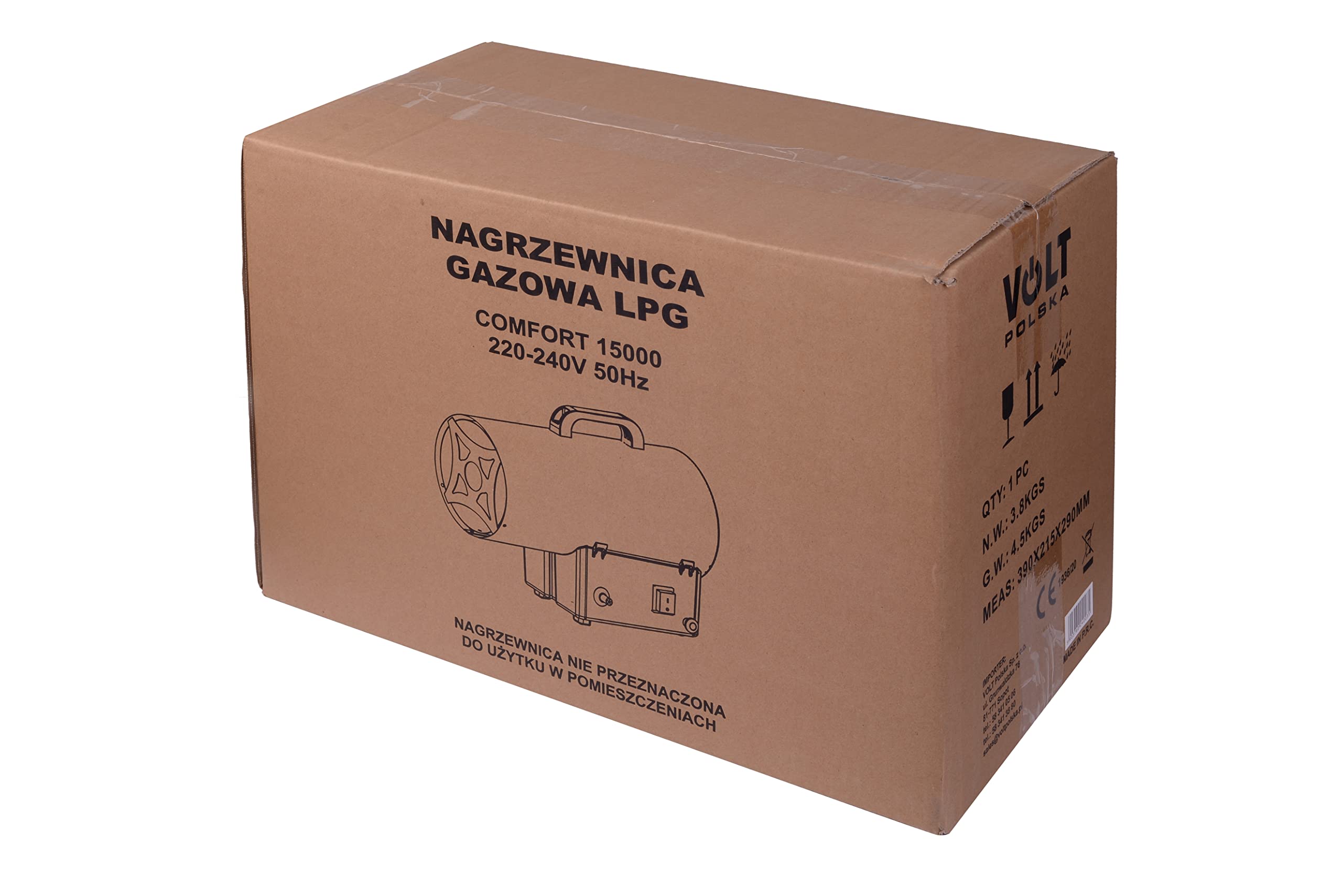 Calefactor de gas COMFORT GAS 15000