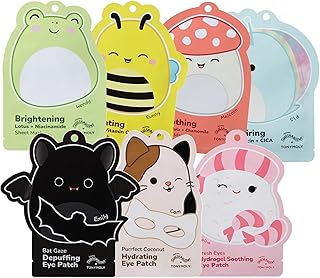 TONYMOLY x Squishmallows - Juego de 4 mascari...