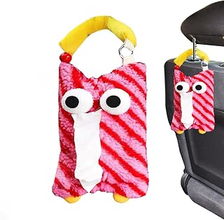 Suporte para caixa de lenços de carro,Suporte de tecido para apoio de braço de carro | Distribuidor pendurado do tecido do apoio de cabeça e do braço do carro para a decoração do carro Hersil