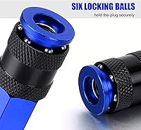 Vista 4 de 15 piezas de acoplador de aire de aluminio de 1/4 pulgadas NPT y kit de enchufe, accesorios de aire de conexión rápida, juego de conectores rápidos