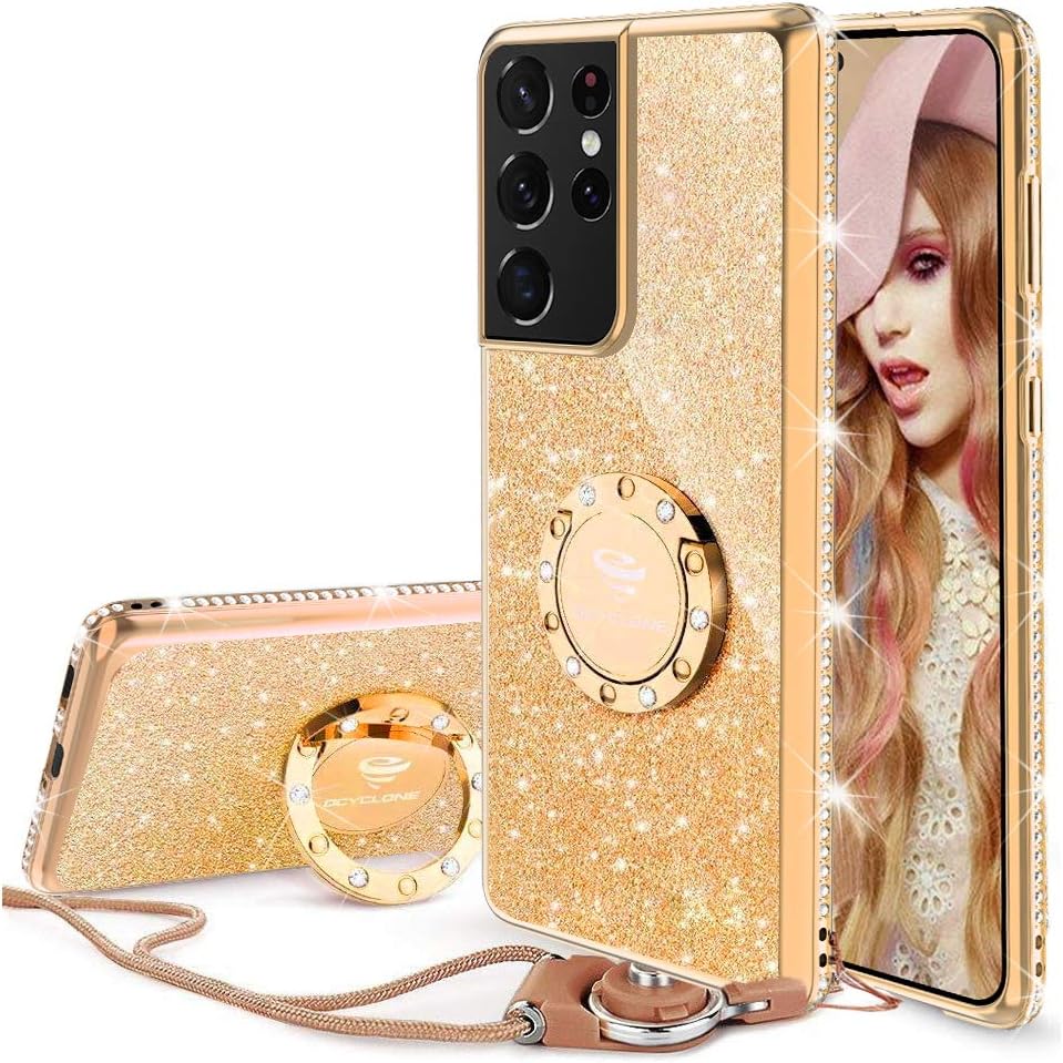 OCYCLONE Samsung Galaxy S21 Ultra Glitter Case with Philippines Ubuy