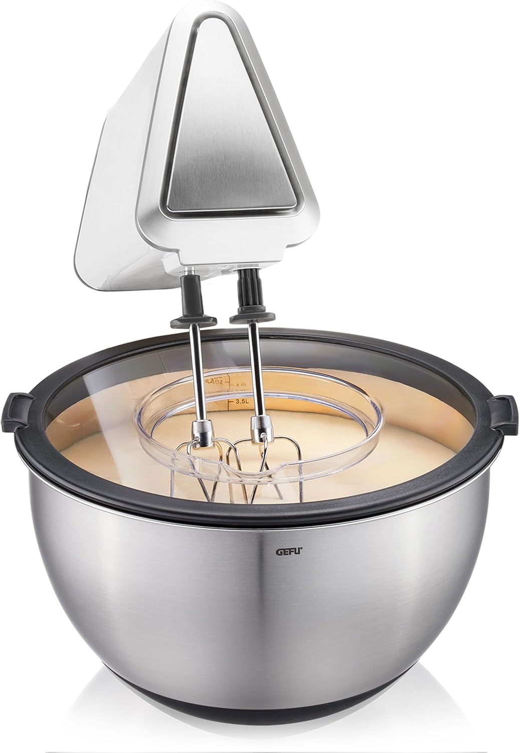 Set of Bowls with Spash Guard Lid