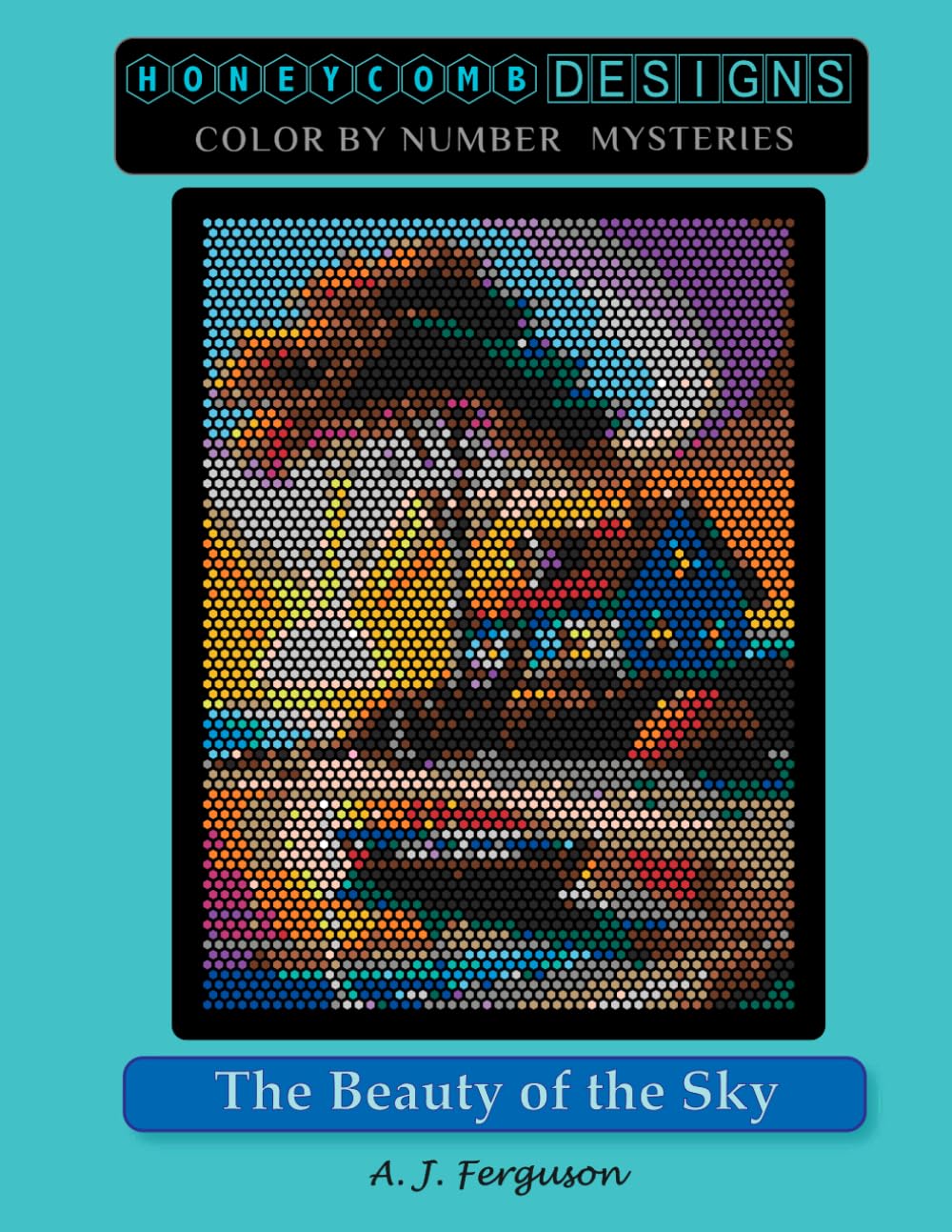 The Beauty of the Sky Color by Number Book - Standard paper