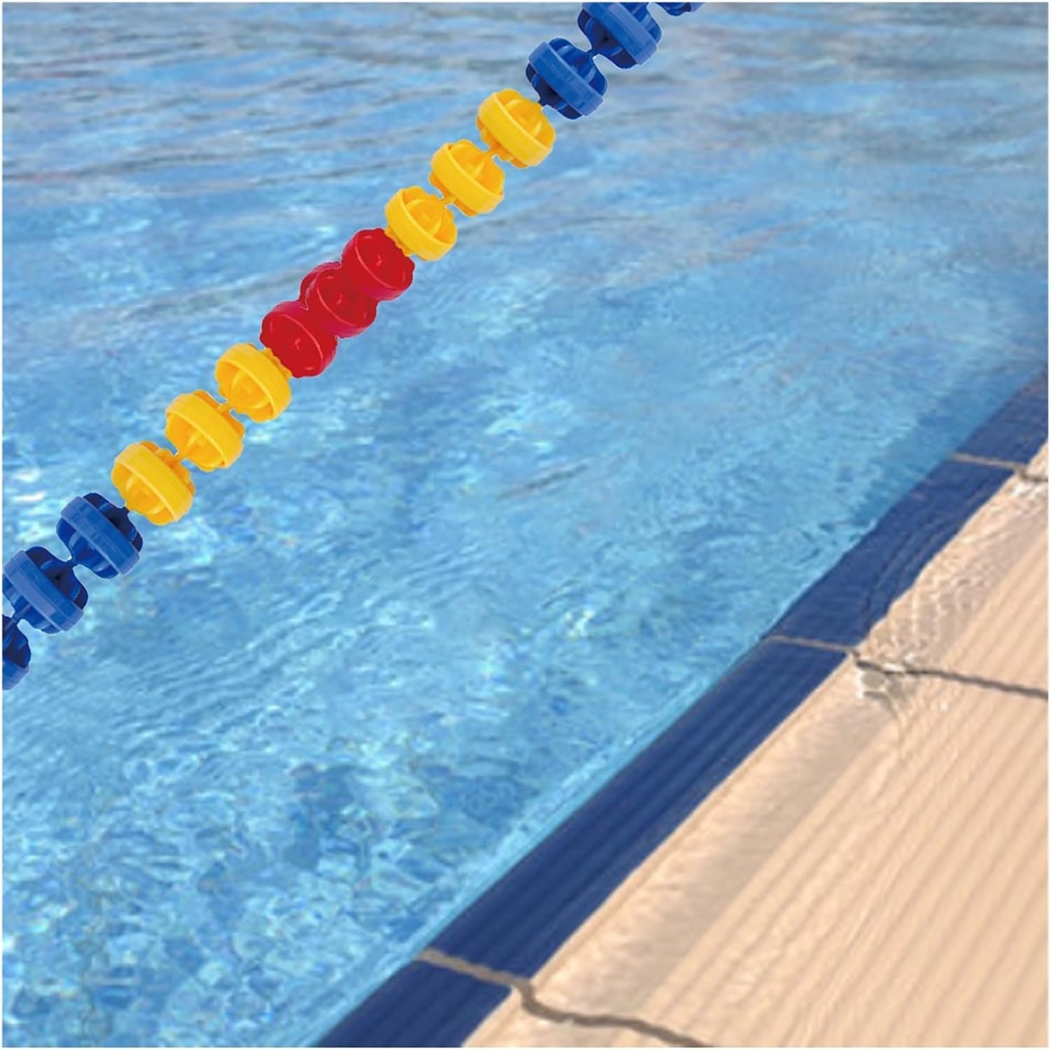 Sécuriser les enfants en piscine : crochet et corde de sécurité avec flotteurs pour bassin
