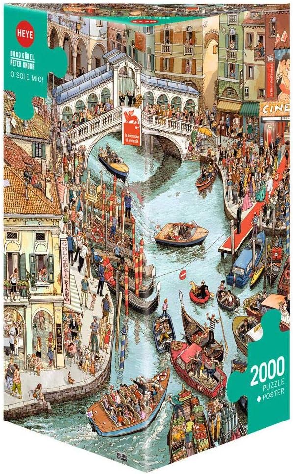 Heye 29843" O Sole Mio Gobel/Knorr Triangular Puzzles
