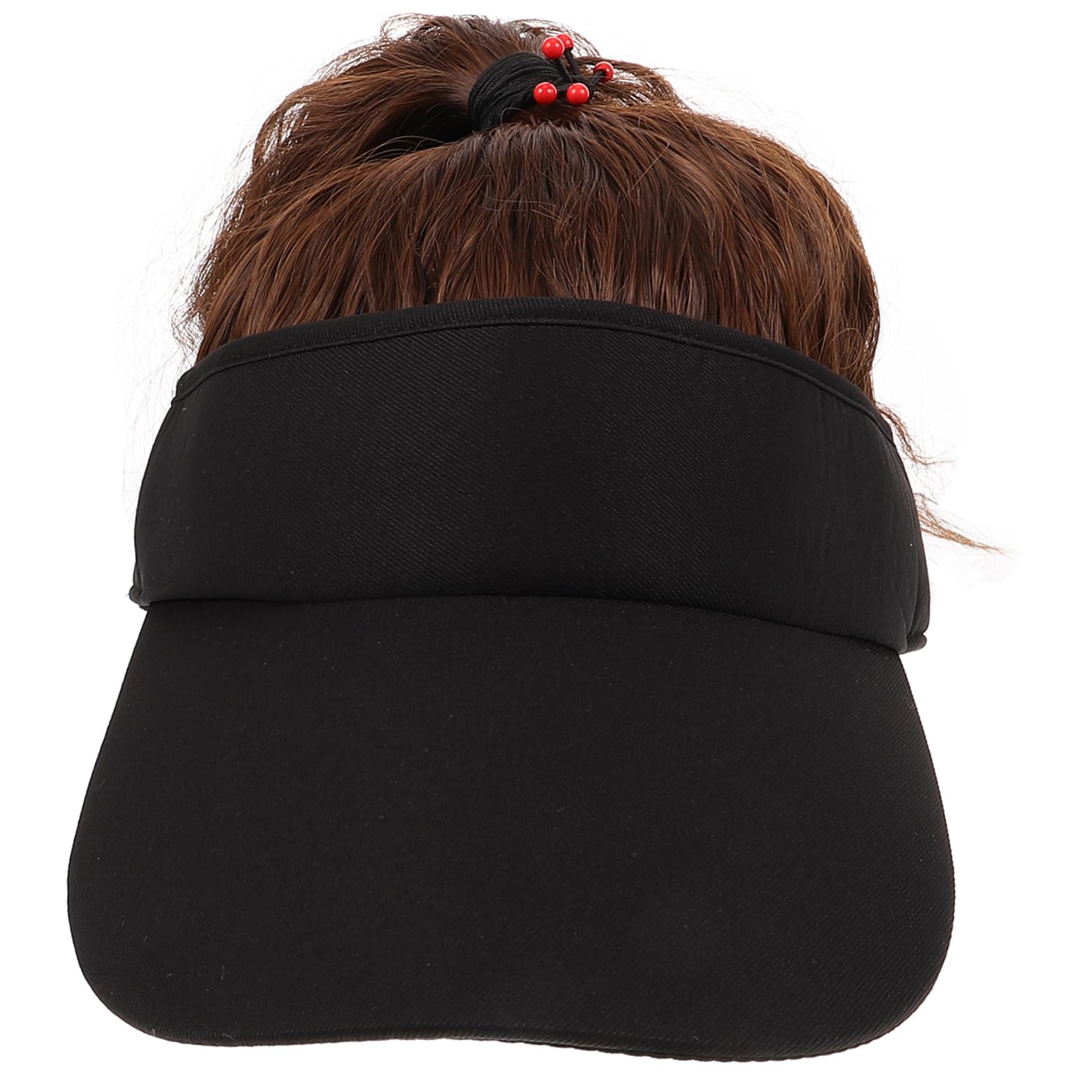 minkissy Women's Wig Baseball Cap Compact Lightweight Hat for Sports Outdoor Yoga Travel Stylish Comfortable