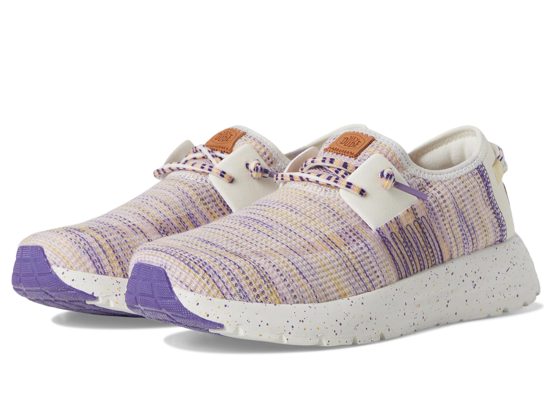 Hey Dude Women's Sirocco Speckle| Women's Sneaker | Men's Slip On Shoes | Comfortable & Light-Weight