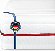 BMM Mattress 160 x 200 cm Classic 19, Hardness H5 Ultra Firm/Oeko-Tex Certified Cold Foam Mattress, 7 Zones, Thickness 19 cm/German Design Mattress