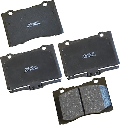 Miniatura 53 de Pastillas de freno delanteras cerámicas Bendix Premium SBC11 para modelos seleccionados Dodge Dart, Ford Fairlane, Falcon, Sedan Delivery, Mustang