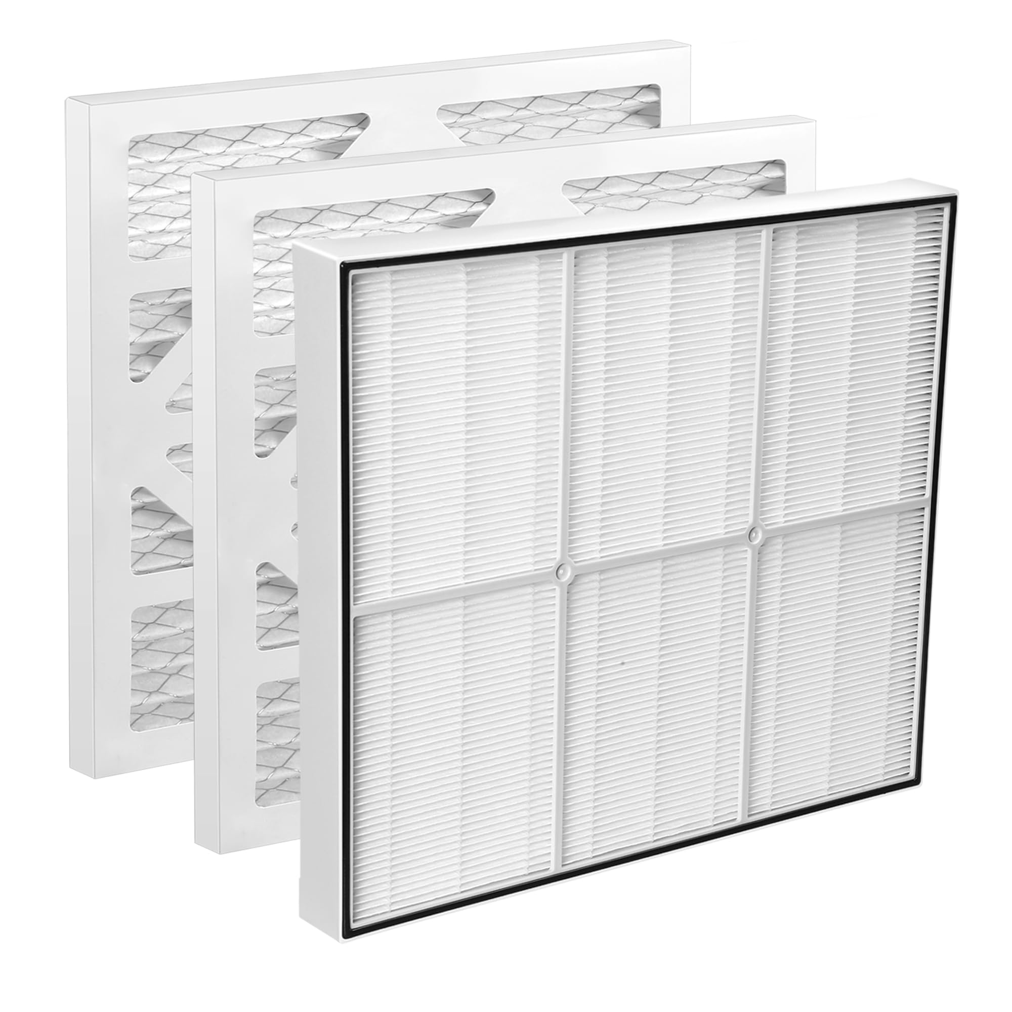 HEPA 500 air Scrubber Filter,Compatible With Mounto Hepa500 Commercial 500cfm Hepa Air Filter,Dri-eaz F284 Defendair hepa 500,Access Comfortable Living Environment,1+HEPA and 2 Pre-Filter