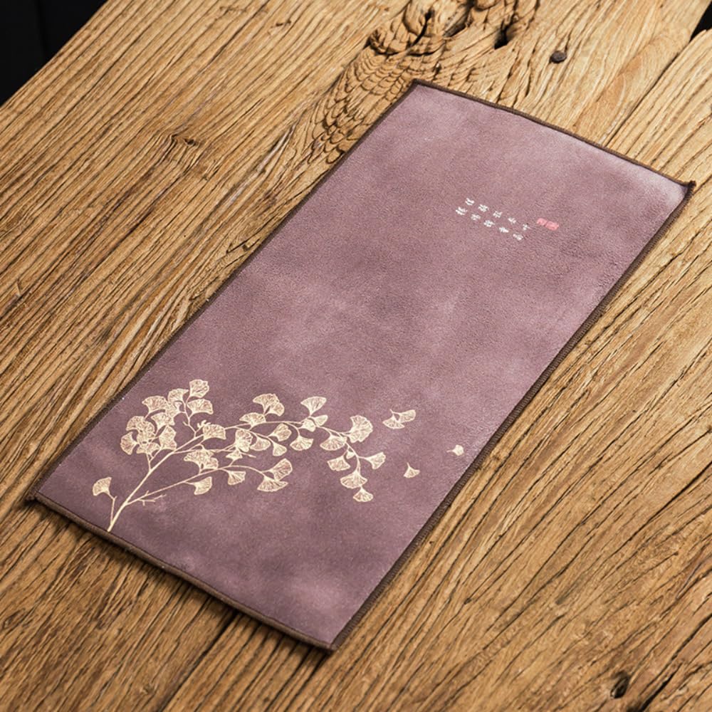 Chinese-style Painted Tea Towel Dry Tea Mat Zen Two-sided Pot Towel Tea Cloth