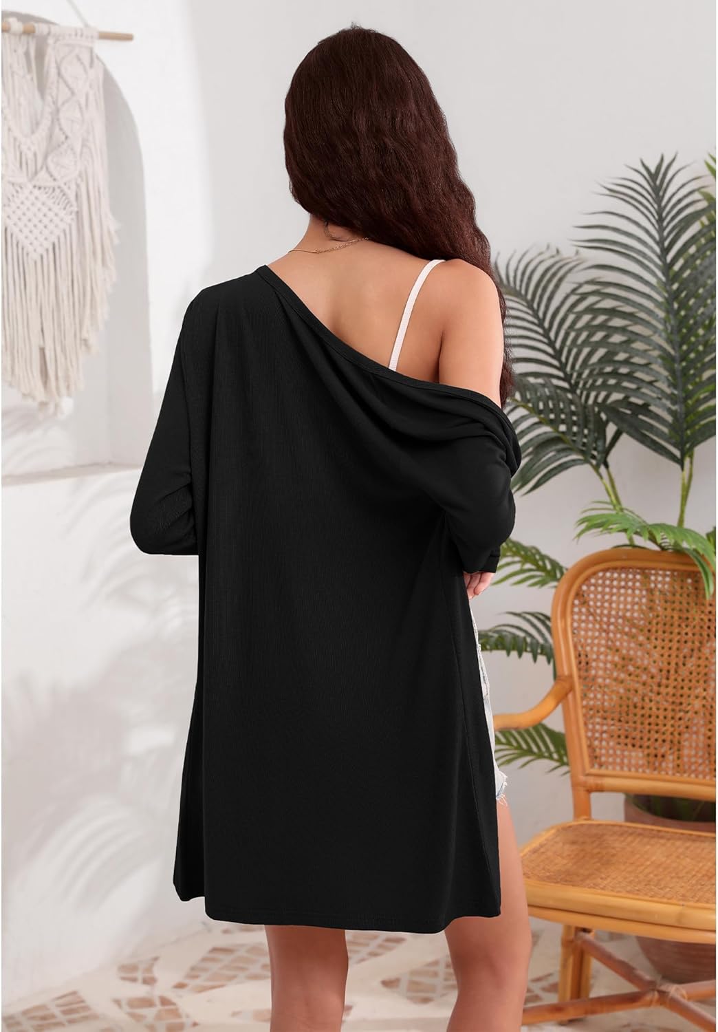 Cardigan Sweaters for Women Lightweight Cardigan for Women Open Front Outwear with ... - Image 4