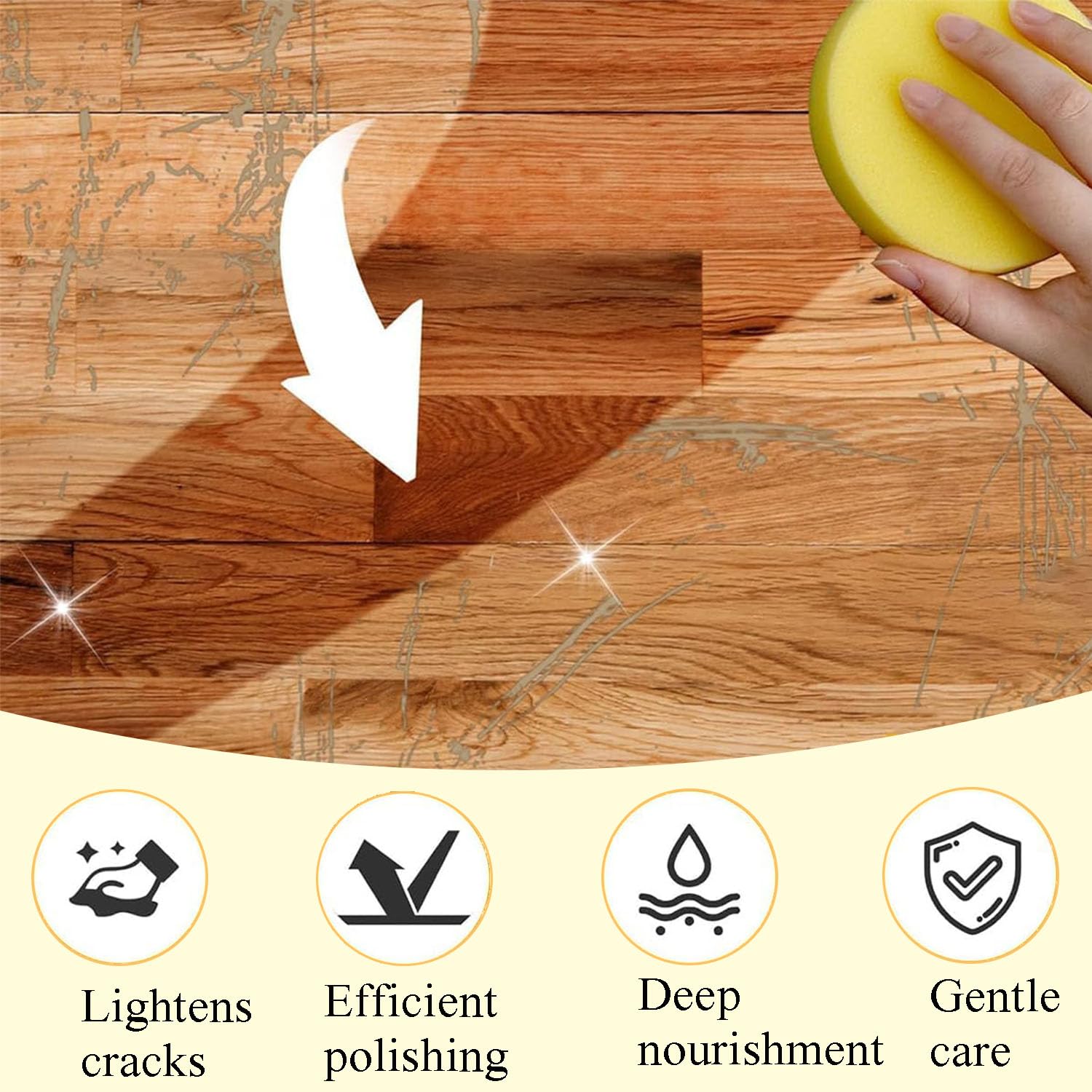 BOVVSKY Natural Beeswax Care Spray & Restorer, Natural Beeswax Spray Used to Care For Wood, Leather and Furniture Polish (1)