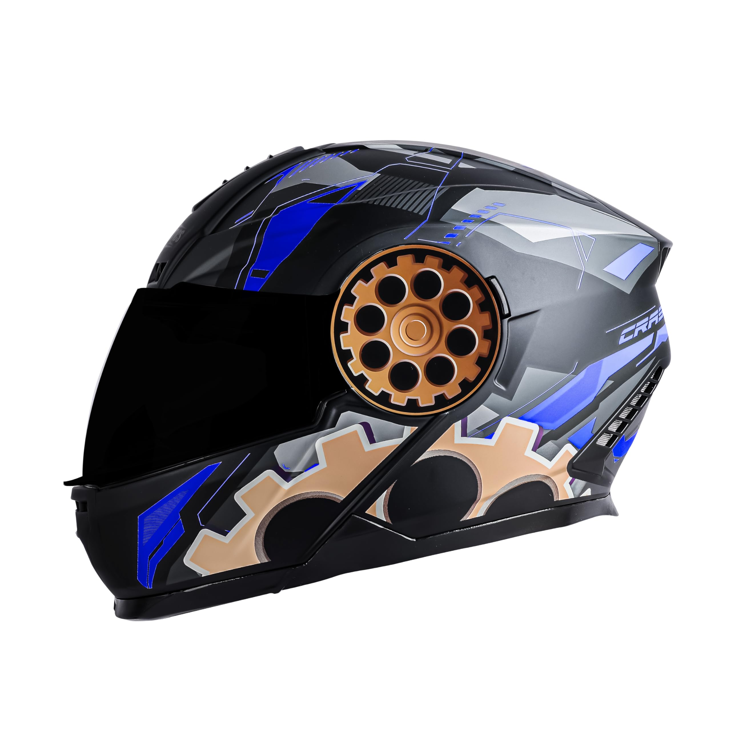 Steelbird SBH-40 Crash ISI Certified Full Face Graphic Helmet for Men and Women-image-48