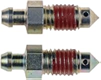 Dorman 12702 Brake Bleeder Screws - Quick Bleeders - M10-1.5 X 33mm Compatible with Select Models, 2 Pack