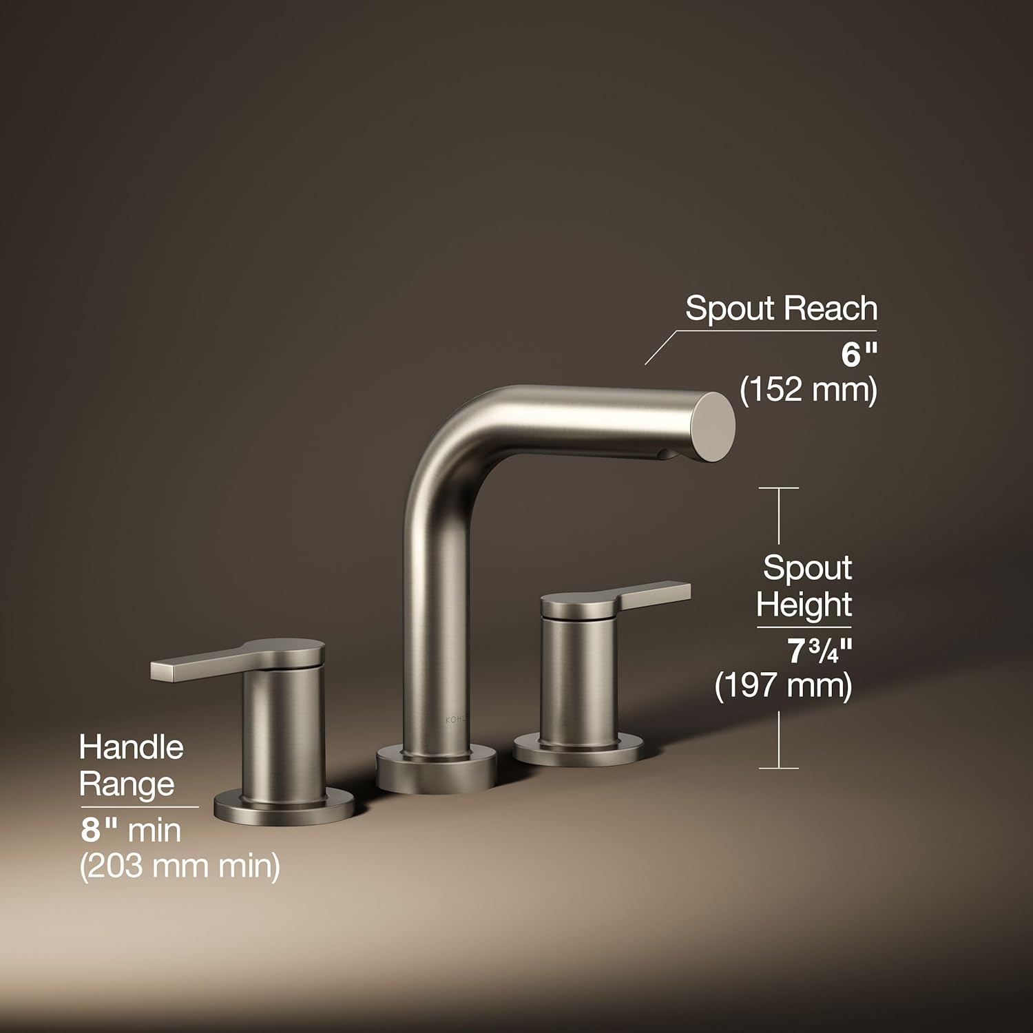 Elate Deck-Mount Bath Faucet Trim