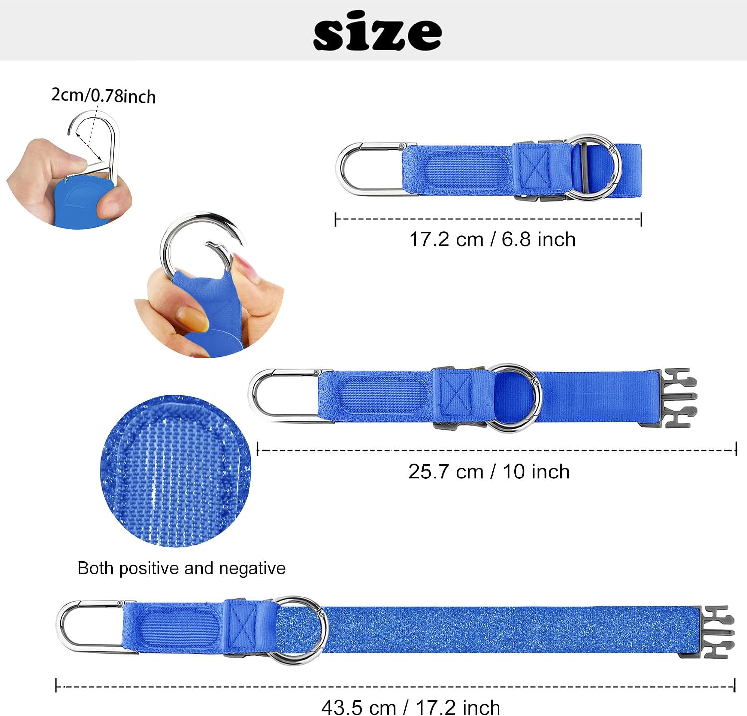 ZINZ Elastic Jacket Gripper Travel Strap with D-Ring Hooks and Buckle, Suitcase Straps Belts Travel Accessories, Makes Your Hands Free image 2