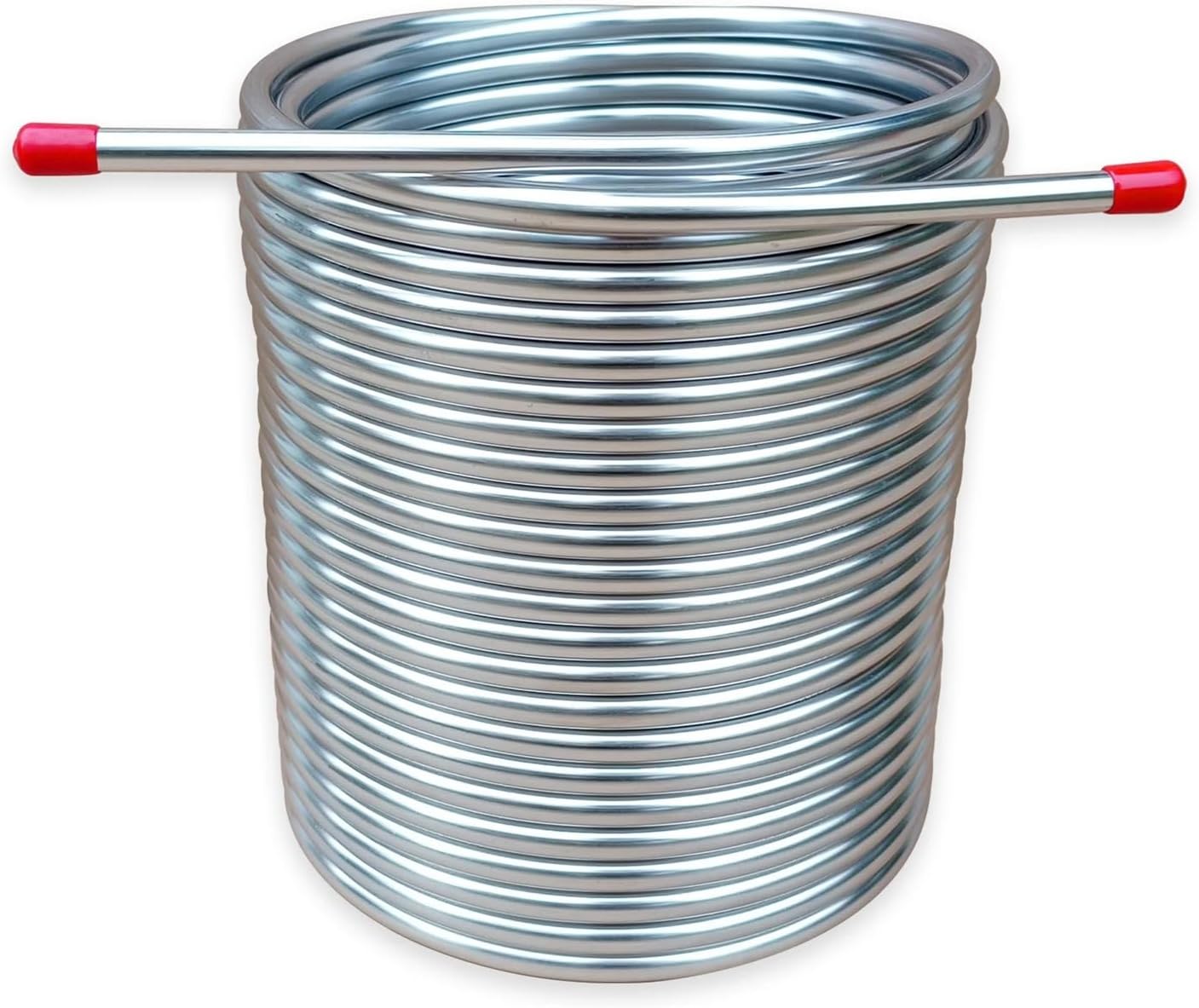 45L Incubator Stainless Steel Tube 5/16" Tube, 24m/78ft Length, Double Layer Water Chiller