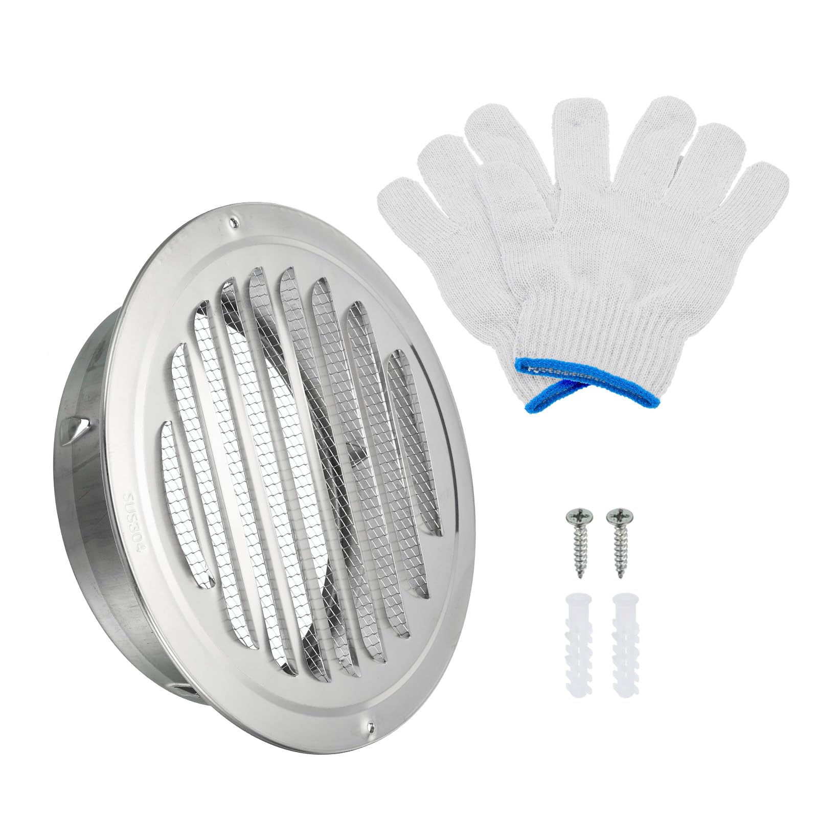 PATIKIL 7" Round Soffit Air Vents