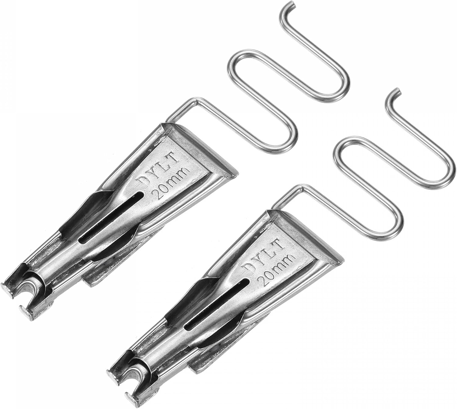 sourcing map Sewing Machine Binder, 20mm Inlet 9mm Outlet Stainless Steel Flat Seamer Folder