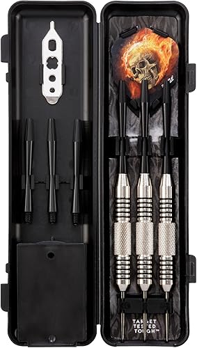 Miniatura 11 de Fat Cat Blazer - Dardos de punta de acero con estuche de almacenamiento/viaje, 0.81 oz