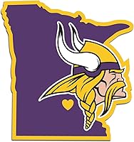 Vista 18 de Siskiyou Sports NFL unisex Home State Decal Color del