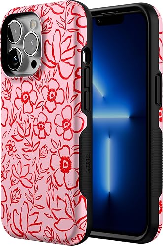 Vista 364 de Casely iPhone 13 Pro Case Compatible with MagSafe Blue Marble Case