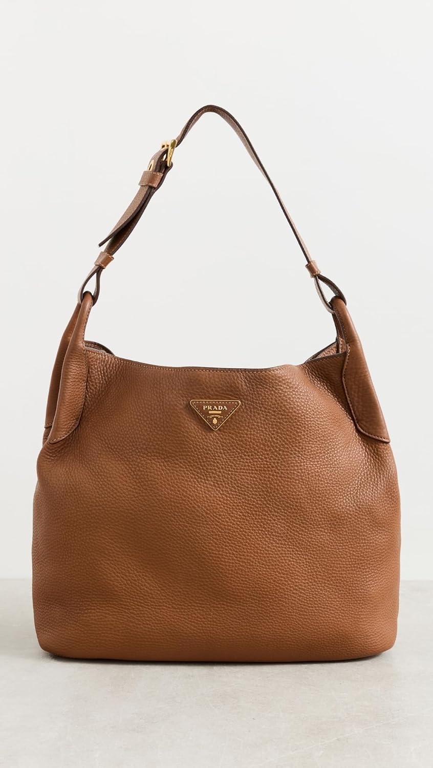 Women's Pre-Loved Prada Leather Shoulder Bag - Image 2