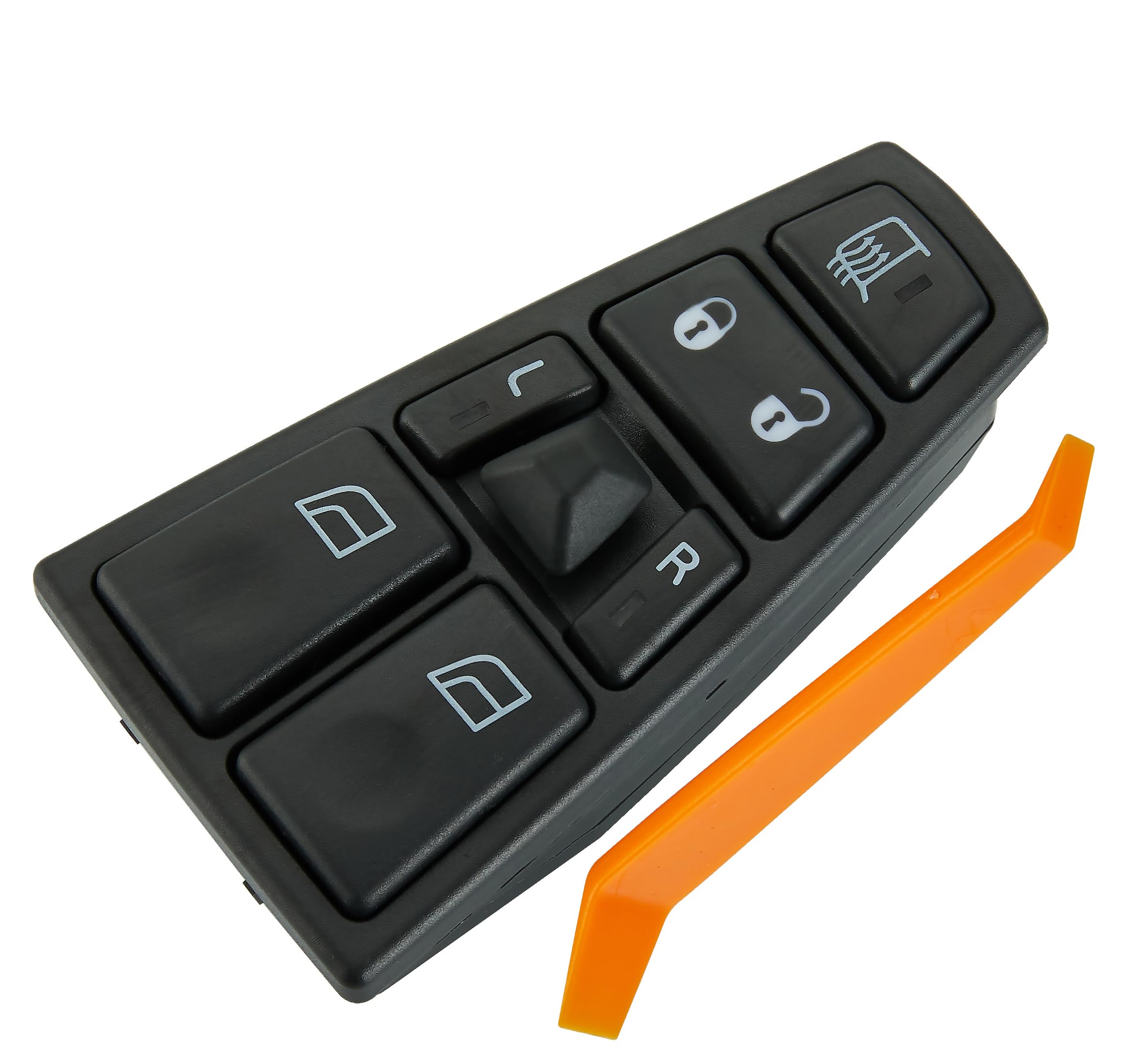 Power Window Switch Fits for Volvo VAH 2011-2015,VHD 2004-2015,VNL 2004-2017,VT 2004-2014,Driver Side Control Door vidrios Master Switch OEM 20752918.18 Pins