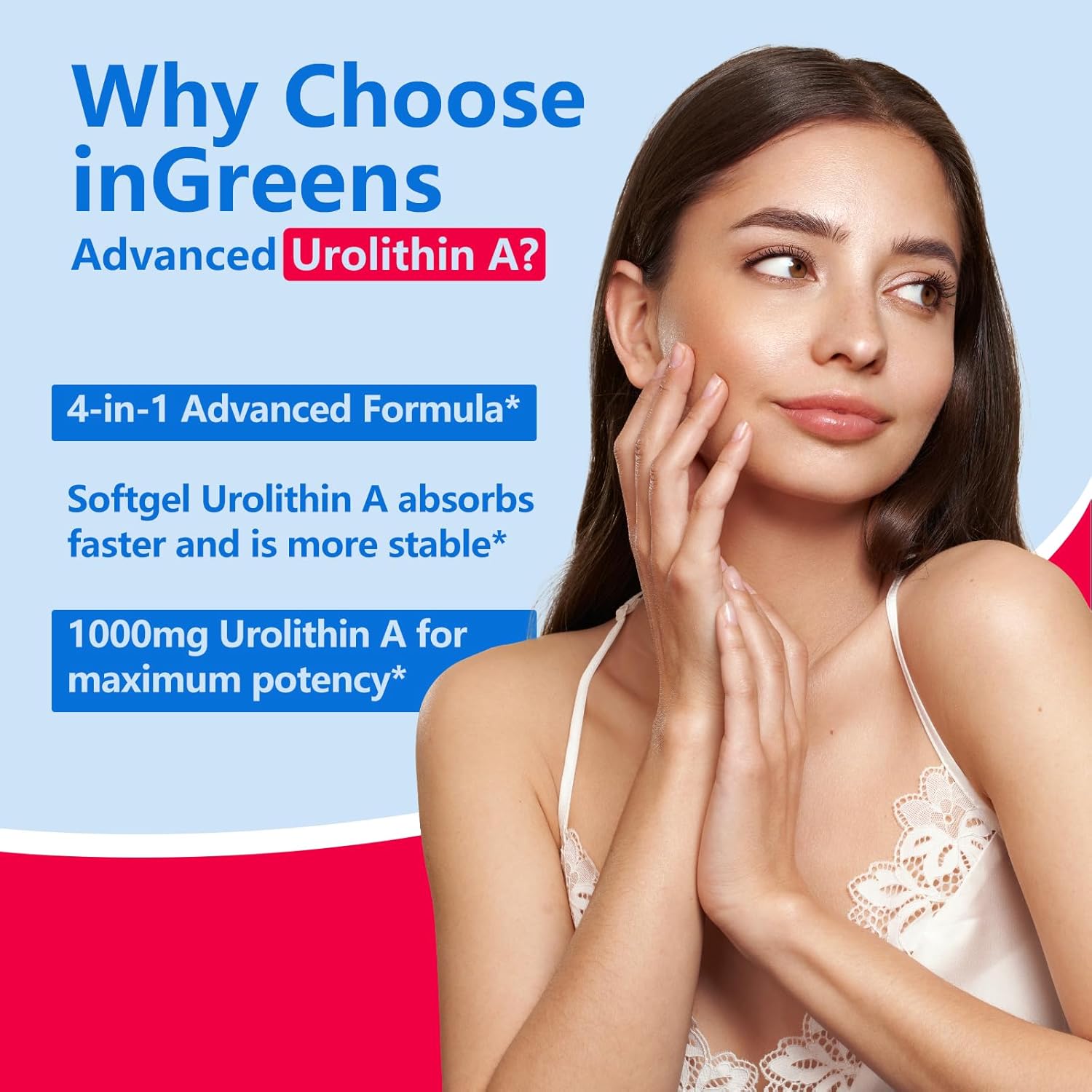 Urolithin A Supplement 1700mg with NAD+, CoQ10, Trans-Resveratrol Supplement for Men Women, 60 Softgels for Daily Health and Antioxidant Support, Muscle Energy, Healthy Aging, Highly Bioavailable - Image 6