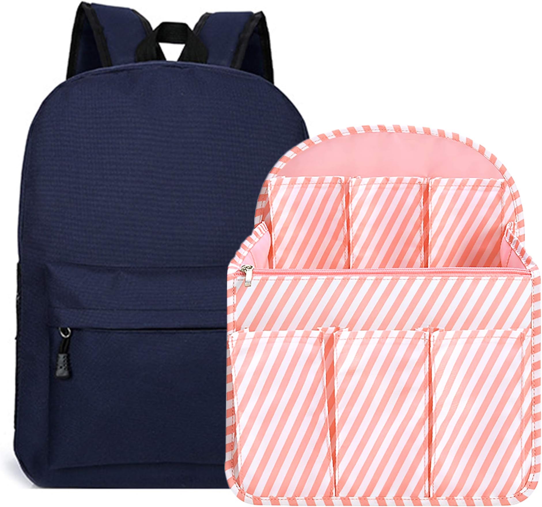 Diaper Bag Insert For Backpack, Pulama Stand Up Large Backpack Organizer Women