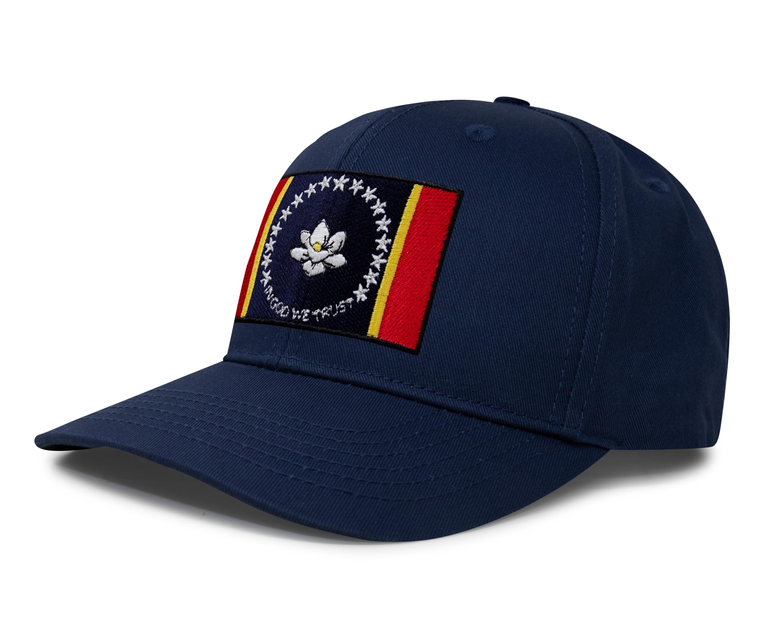 International Tie State Hat for Men and Women, Adjustable Snapback Trucker Baseball Cap with Embroidered Patch