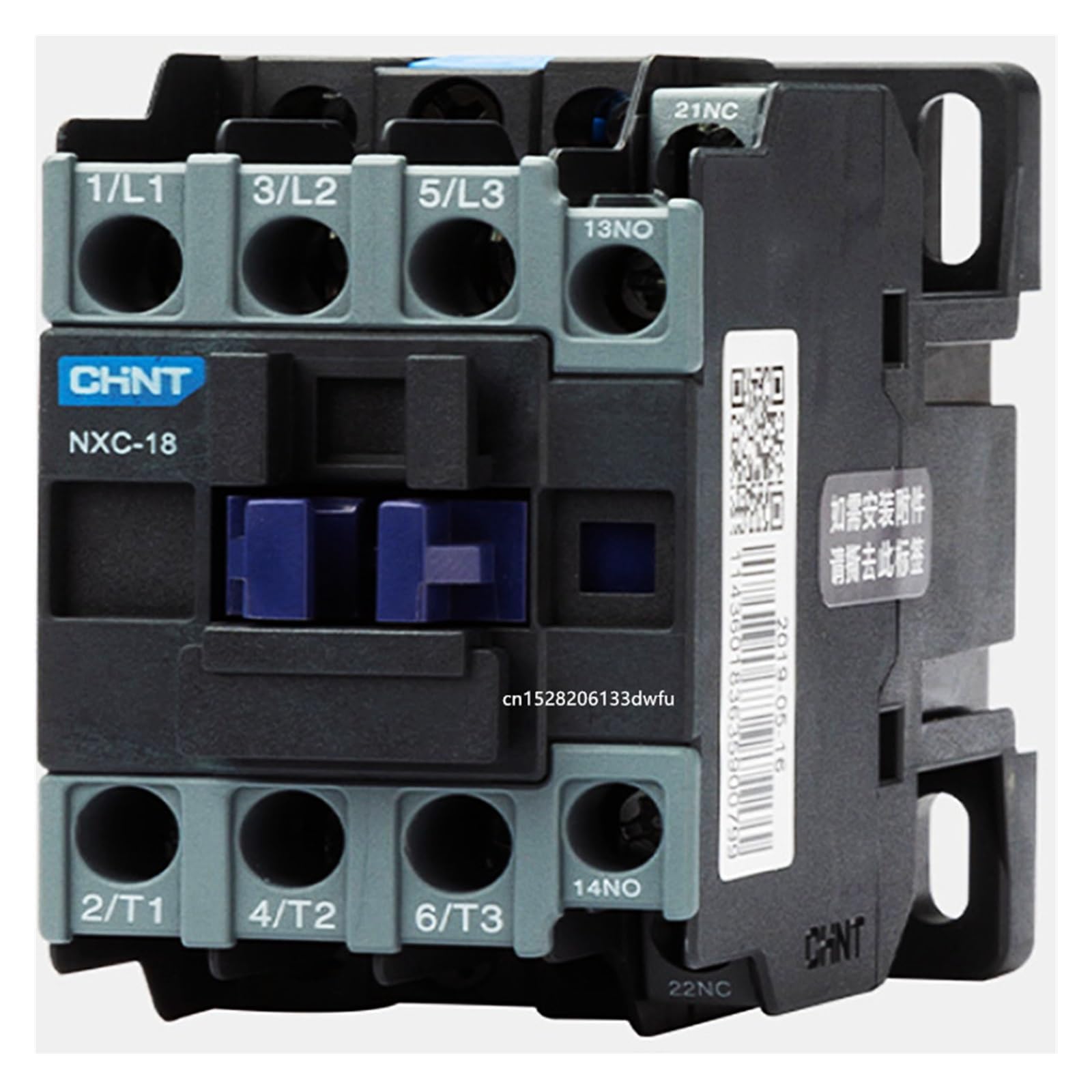 Contactor LC1D de 18A para automatización de sistemas de climatización y bombas de agua en edificios