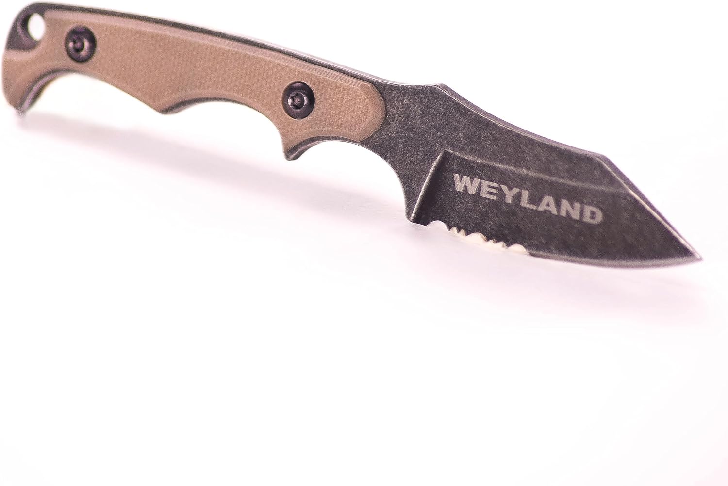 WEYLAND EDC Fixed Blade Tactical Neck Knife With Sheath - Small Fixed Blade Utility Knife, Boy Scout Carry knife for Everyday Carry and Hiking - Image 6
