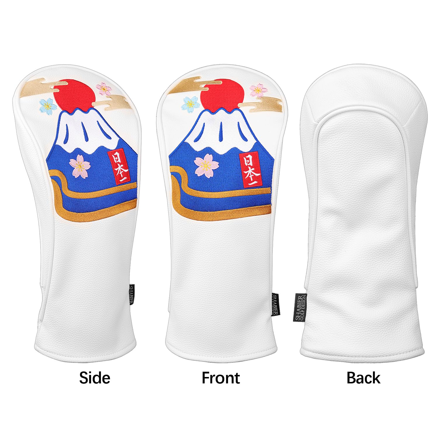 Golf Headcover with Japanese Design Elements for Golf Head Club