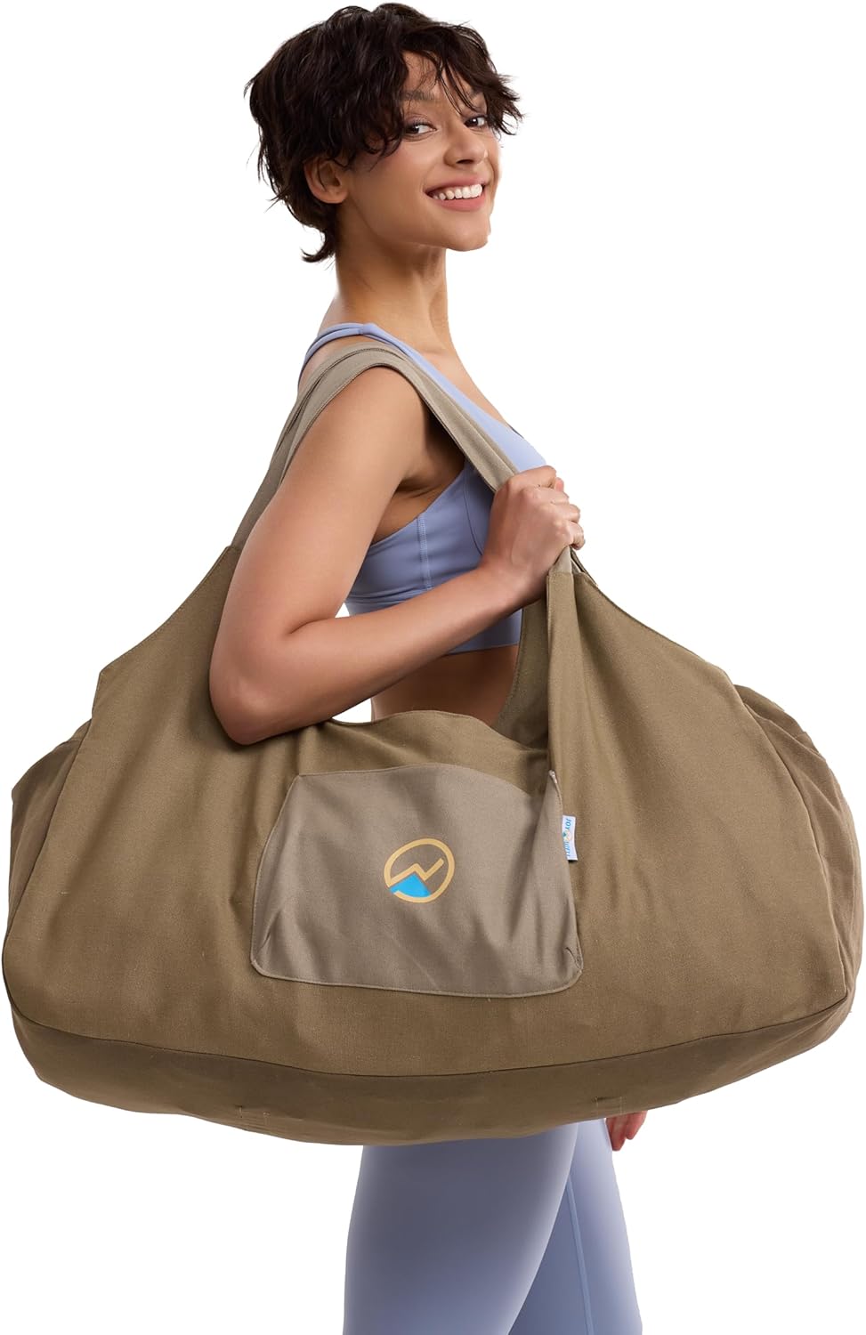 JoYnWell Yoga Bags and Carriers Fits All Your Stuff, Extra Large Yoga Mat Bag Full Zip Yoga Mat Bag with 3 Zipper pockets