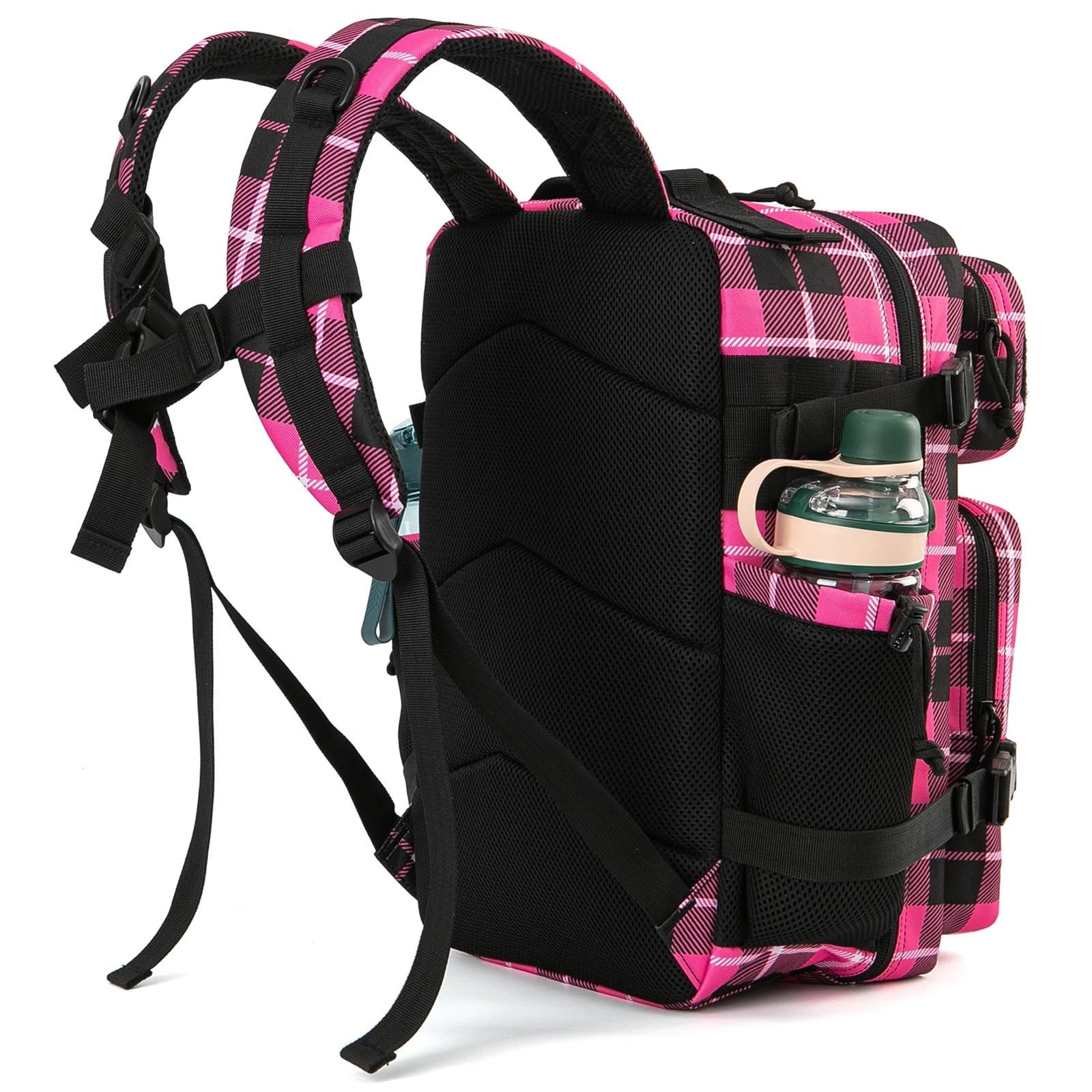 25L Taktischer Rucksack for Männer Und Frauen Wandern Reiserucksäcke Outdoor Camping Ausrüstung Schulrucksack Geeignet für Camping, Outdoor, Wandern(Black)
