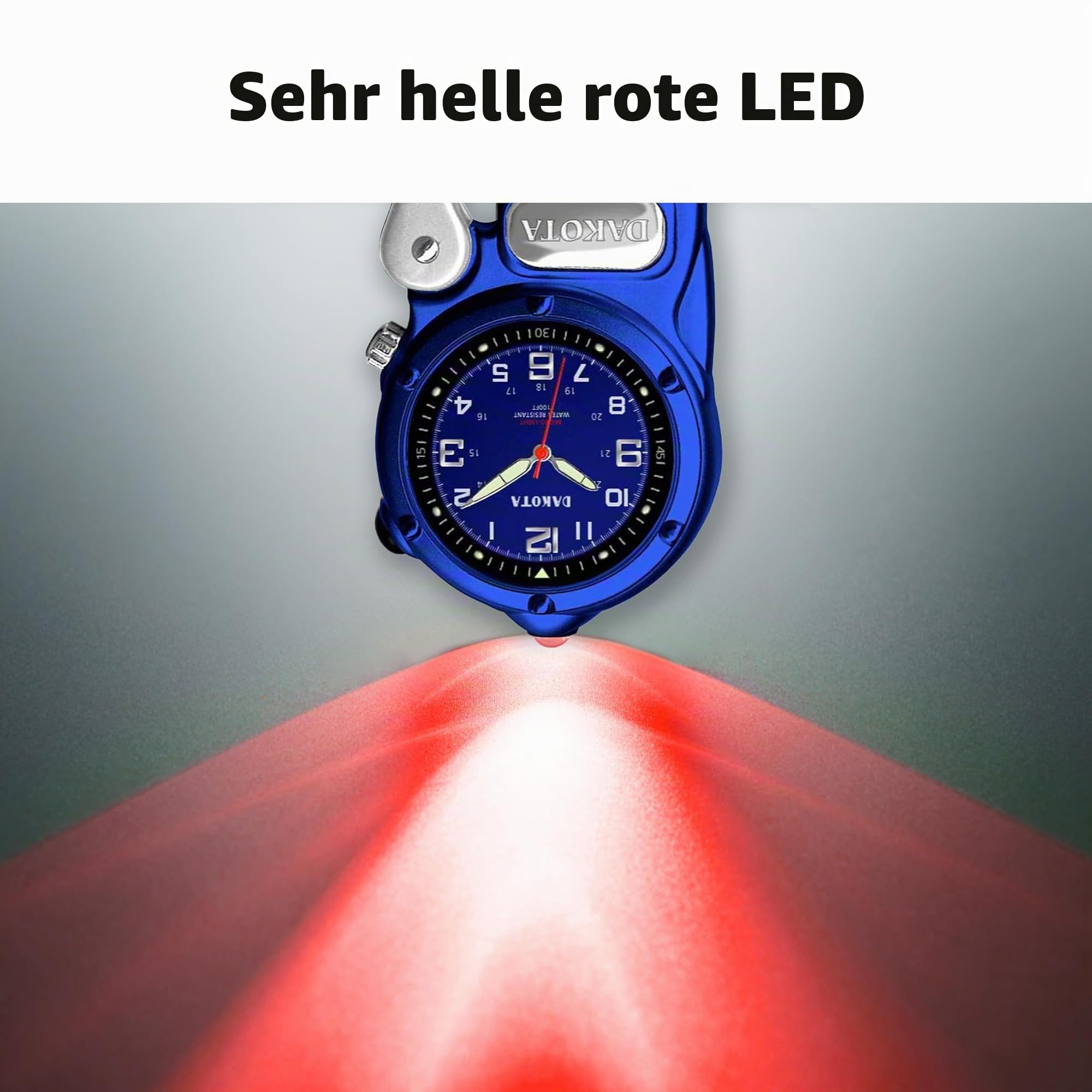 Company Watch Mini Clip with Microlight