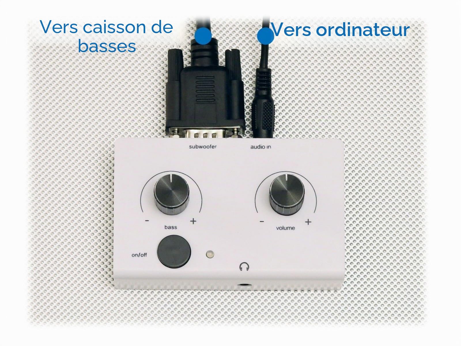 Boîtier de rechange pour haut-parleurs Logitech Z-2300