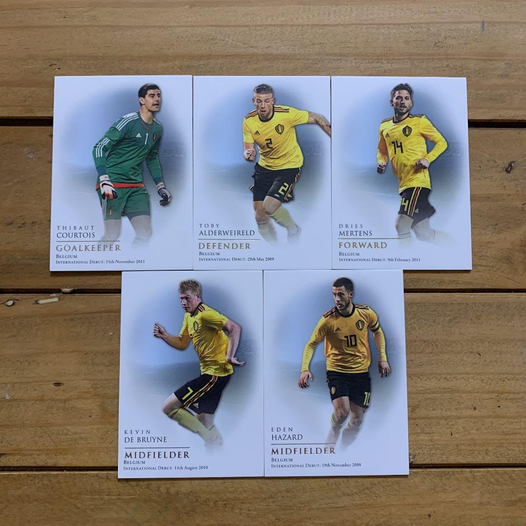 futera 2018 ベルギー代表 5枚セット︎