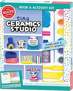 Klutz Tiny Ceramics Studio Craft Kit Medium