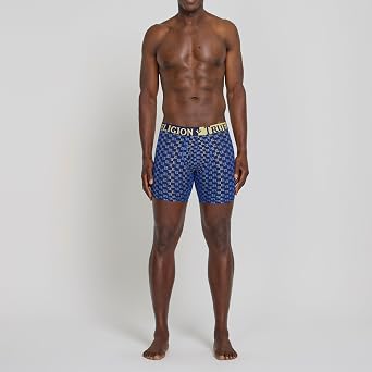 True Religion Mens Underwear 4 Pack Stretch Modal Boxer Briefs for Men