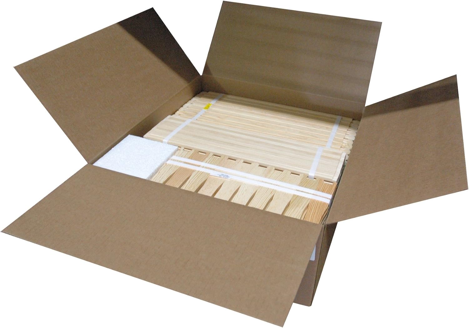 Mann Lake FR812 100-Pack Unassembled Grooved Top and Bottom Endbars without Holes, 6-1/4-Inch