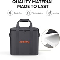 Vista 3 de Bolsa de Transporte Jackery (Tamaño L) para Estación de Energía Portátil Explorer 1000 Plus/1500/1500 Pro/2000 Pro Plus - Negro
