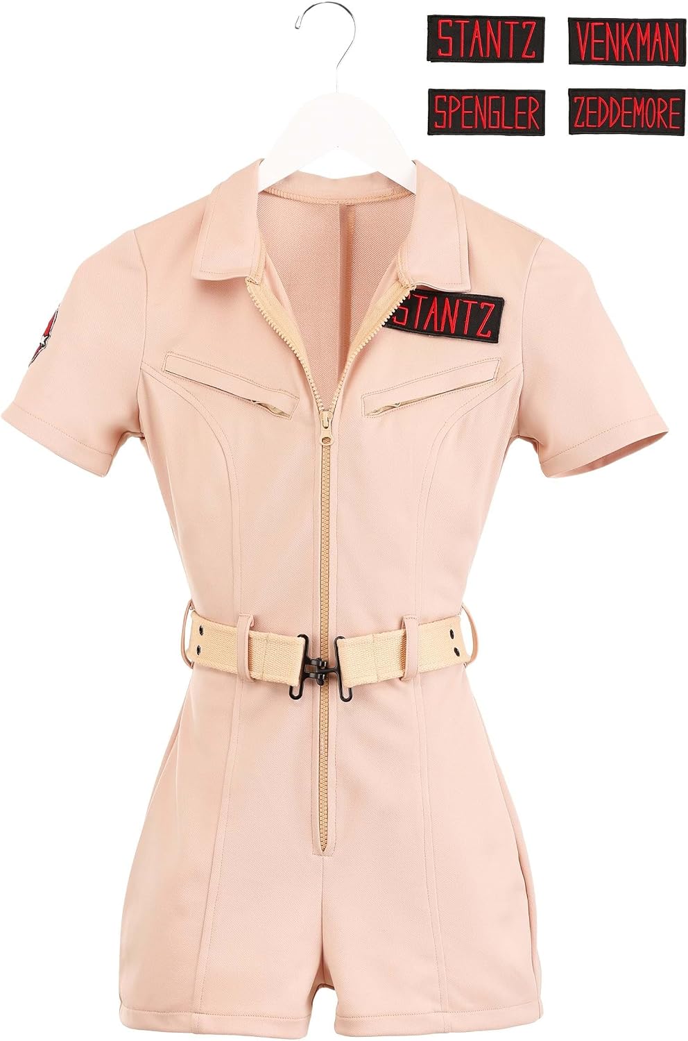 Ghostbusters Darling Costume, Cute Halloween Romper with Proton Pack Accessory