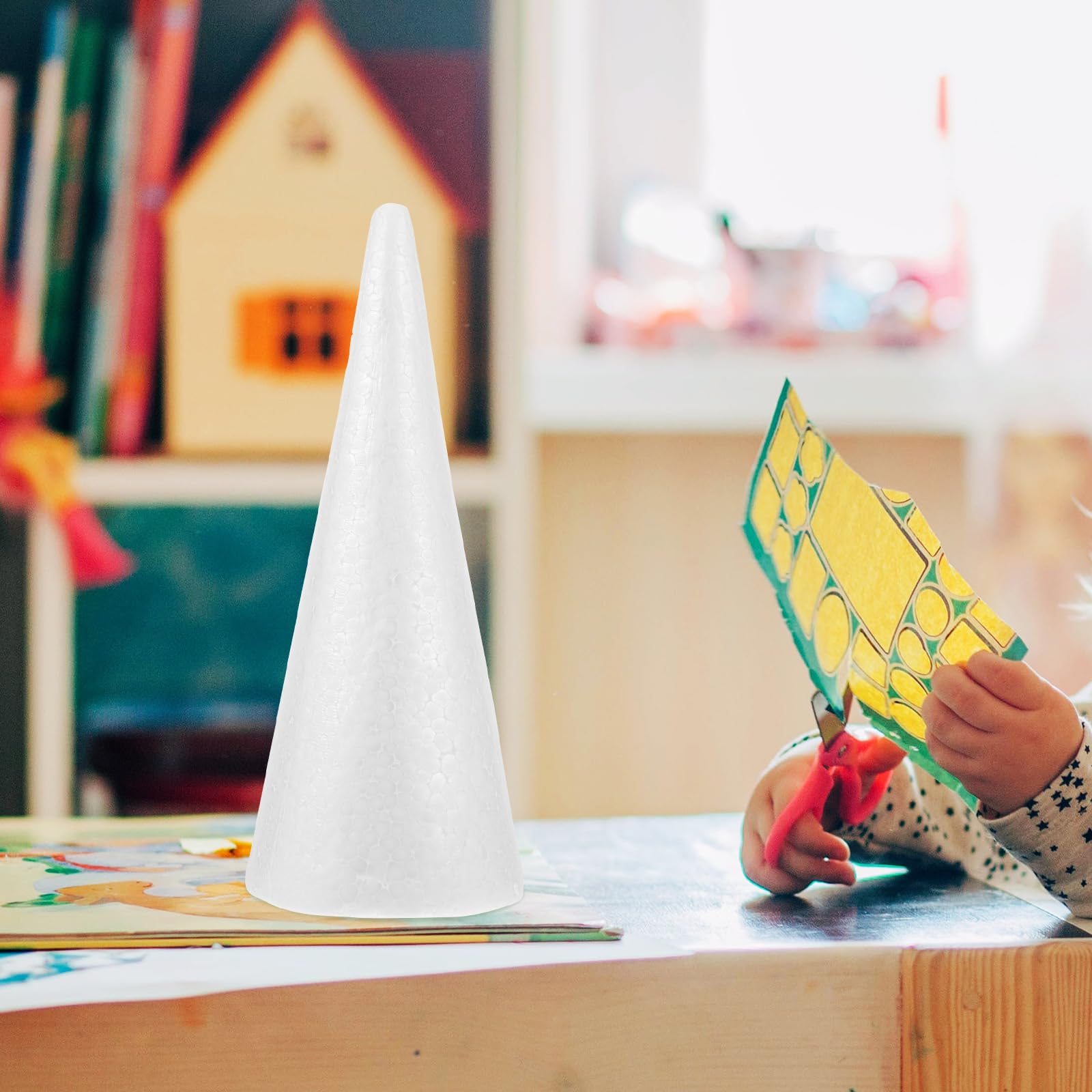 Coni In Schiuma Happyyami 10pcs - 18.5cm Per Lavoretti E Decorazioni - Foto 5