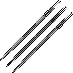 Swiss Points, Nano Swiss Point Dart Tips (3 Pack Set of Tips) 30MM, Black | Change Dart Points, Professional Darts Accessories