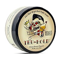 Vista 7 de Lucky 13 Devil's Deluxe Grease Pomada de 3.4 onzas A base de aceite Fijación media y brillo