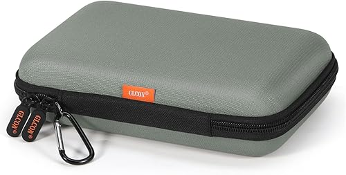 Miniatura 19 de GLCON Estuche Grande Clásico Verde Militar – Organizador Electrónico de Carcasa Rígida para Viaje – Bolsa de Almacenamiento de Accesorios