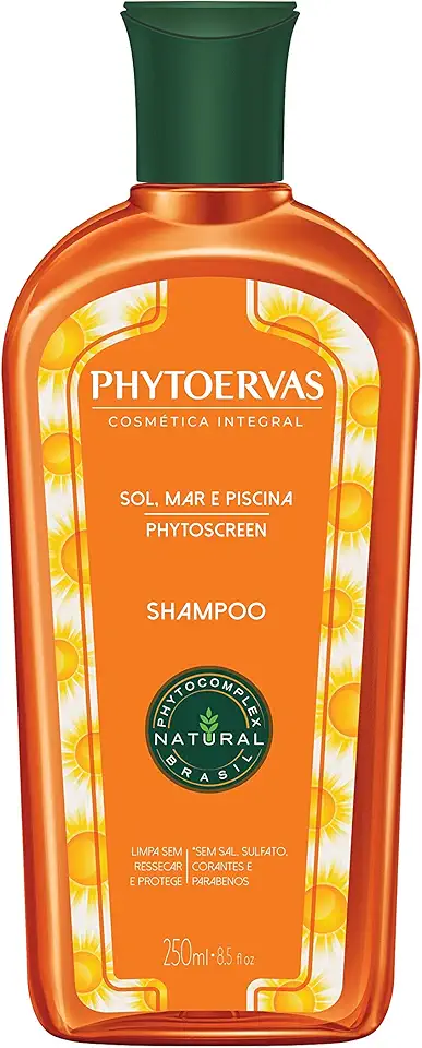 Phytoervas Phyto Shampoo Sol Mar E Piscina 250Ml Laranja